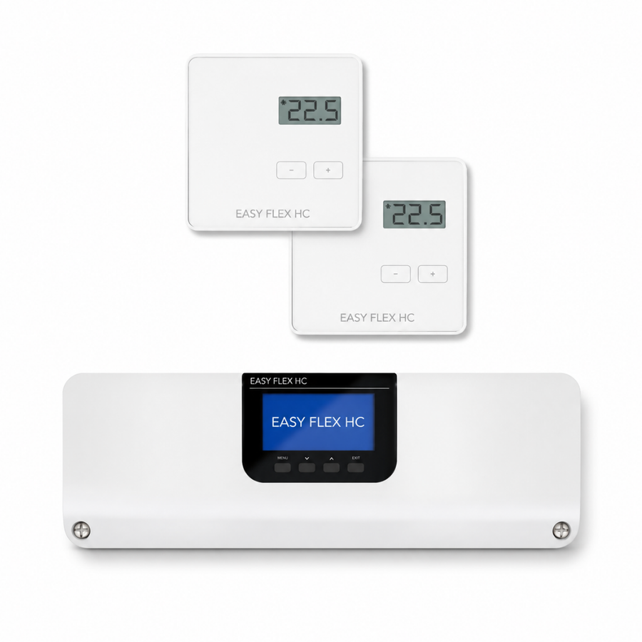 Robot Easy Flex H&C bedraad pakket zonder WiFi, met master en 2 thermostaten – 649430