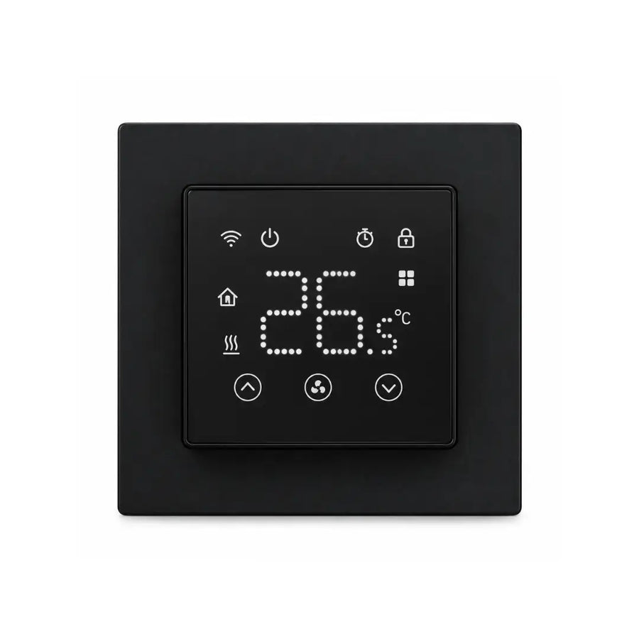 LVS Elektrische Vloerverwarming Set 3mm | WiFi Thermostaat DOC3 Zwart