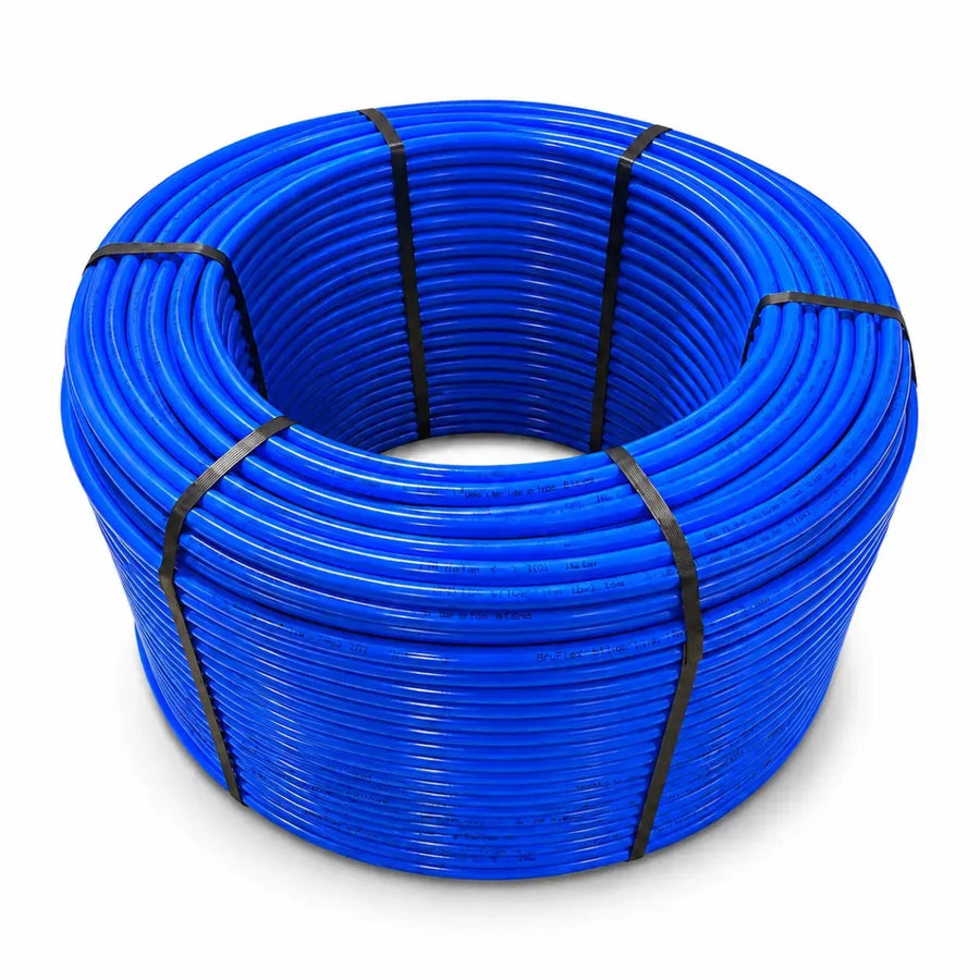 Bruflex Silverline 5-laags Vloerverwarmingsbuis PE-RT/EVOH | 600 mtr, Ø18x2 op Haspel