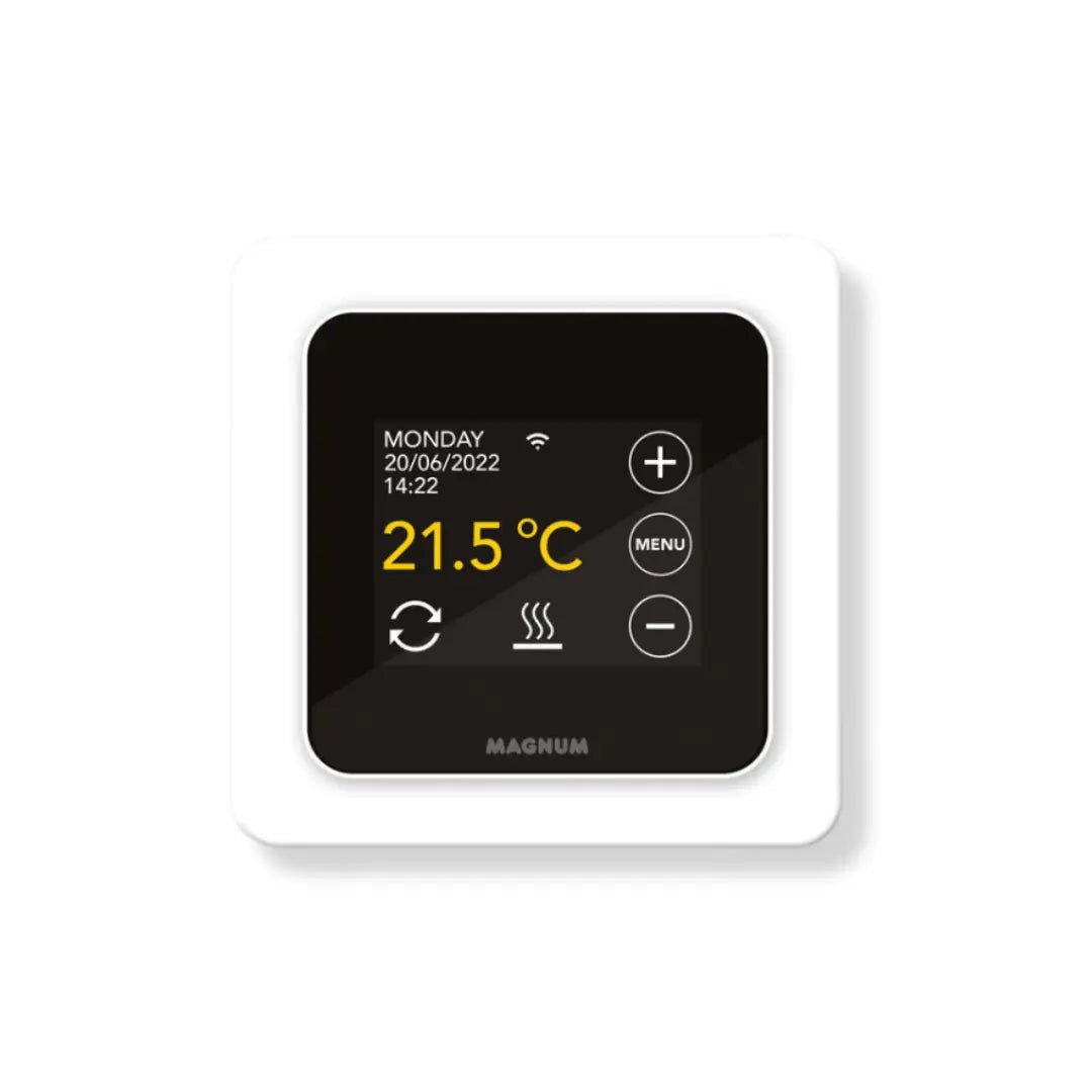 Magnum wifi thermostaat wit voor elektrische vloerverwarming