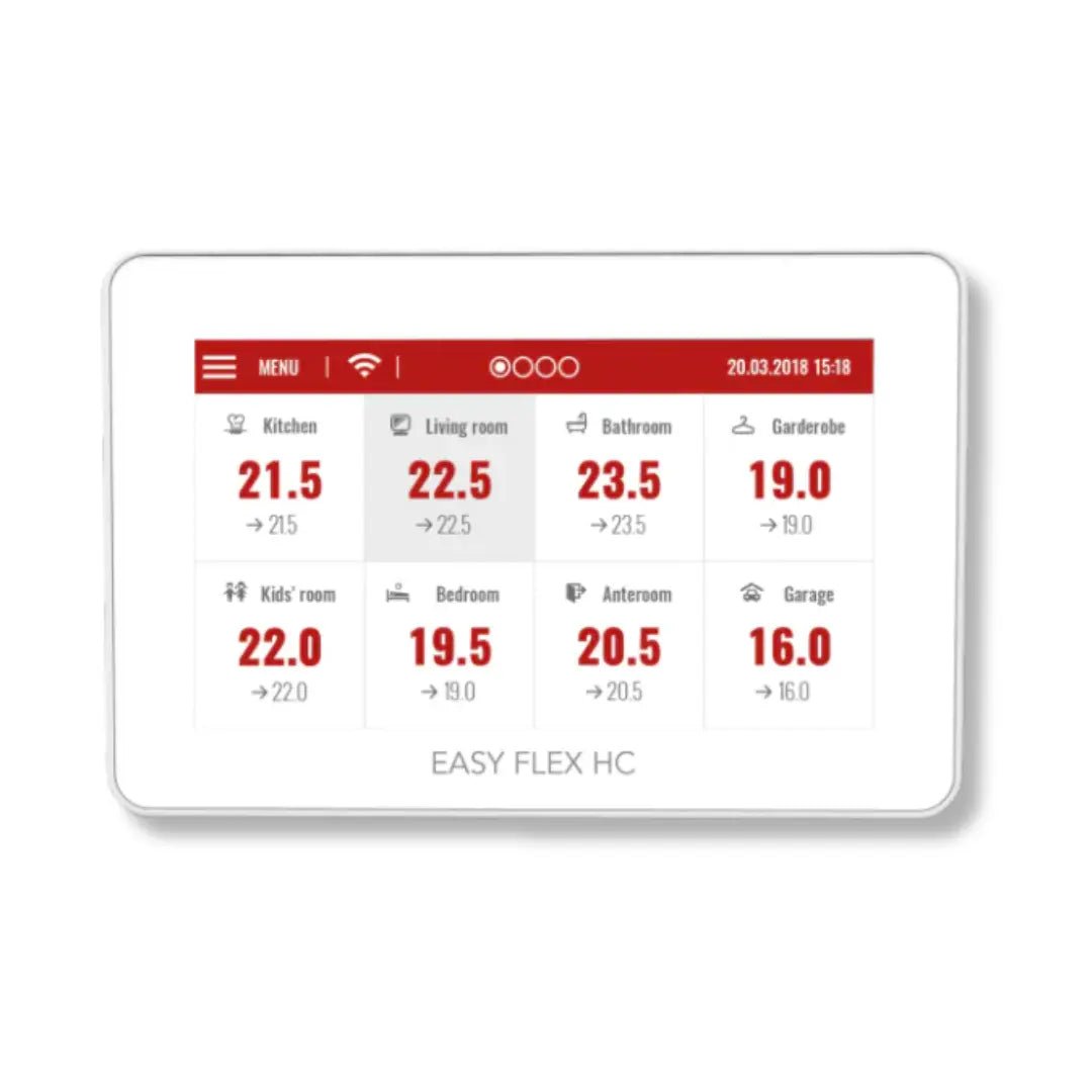 Robot Easy Flex H&C bedieningspaneel wifi wit

