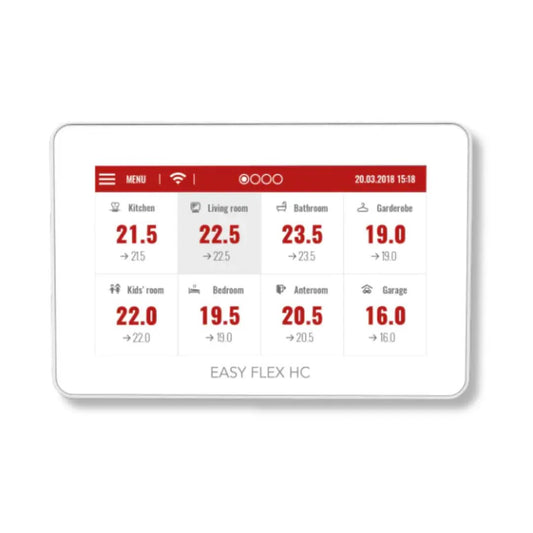 Robot Easy Flex H&C bedieningspaneel wifi wit

