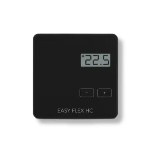 Robot Easy Flex H&C draadloze thermostaat RF met LCD zwart