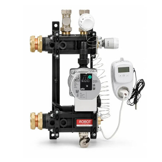 Robot Hybride Pompsectie | Voor Composiet Vloerverwarming Verdeler