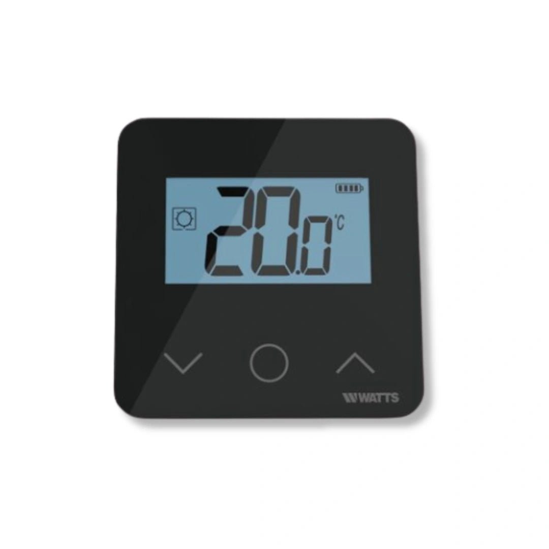 Watts Vision 2.0 draadloze touchscreen thermostaat LCD zwart RF